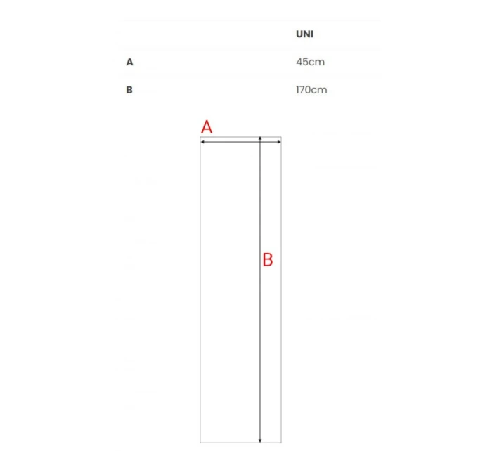 M896 Rebrovaná šatka - hnedá