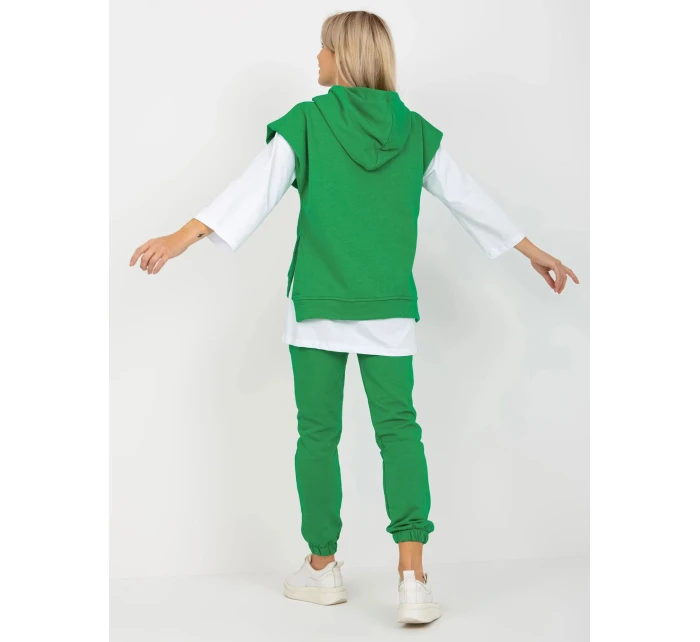 Tepláková sada EM KMPL 764.64 zelená - FPrice