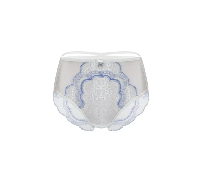 MODRÁ ZAMATOVÁ BALCONETTE PODPRSENKA 19191