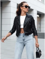 Dámská kožená bunda ramones black Dstreet model 21973170 - FashionStreet