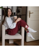 Dámské ponožky model 14559108 Srdce - Steven Dámské ponožky model 14559108 Srdce - Steven