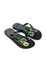 Pánske žabky Ipanema Graphics black-green 83532-AP253