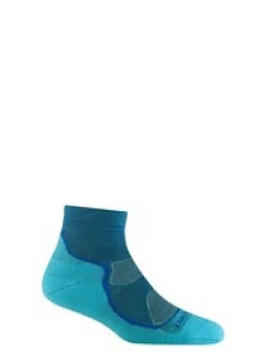 Skarpety merino damskie Darn Tough Light Hiker 1/4 Lightweight with Cushion - cascade rozmiar: s