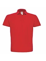 B&C ID.001 Piqué polo 01.ID01 red B&C ID.001 Piqué polo 01.ID01 red