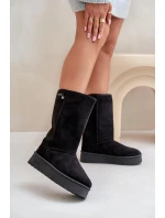 Vysoké Sněhule Na Platformě Big Star model 21679175 Černé - Big Star Shoes