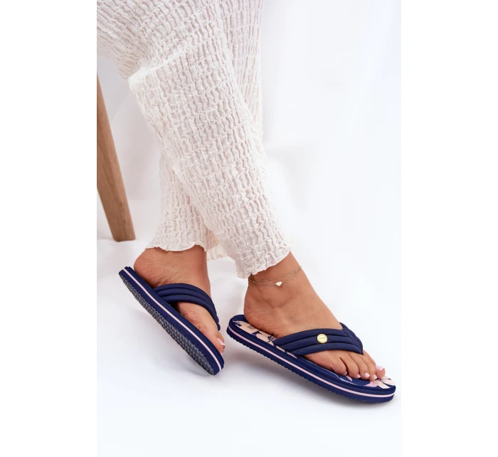 Dámské Pěnové Žabky Big Star model 21692224 Tmavě Modré - Big Star Shoes