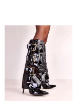 Topánky na podpätku model 222360 Solea