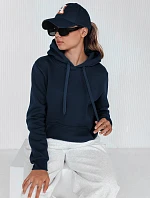 Dámska mikina BASIC navy blue BY0561