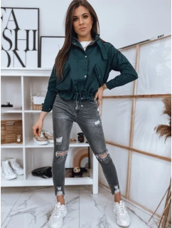 Dámská bunda bomber zelená Dstreet model 21962858 - FashionStreet