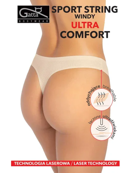 Dámské kalhotky string  Sport String Ultra Comfort model 18008684 - Gatta