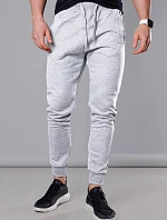 Svetlošedé pánske tepláky (68XW01-2)