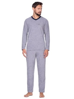 Pánske pyžamo 592 grey plus - REGINA