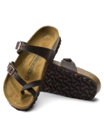 Birkenstock Dámske žabky Mayari Habana Narrow foot z nubukovej kože hnedé (0171323) Birkenstock Dámske žabky Mayari Habana Narrow foot z nubukovej kože hnedé (0171323)