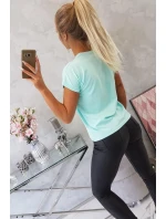 Nakupovanie je moja kardio mätová blúzka