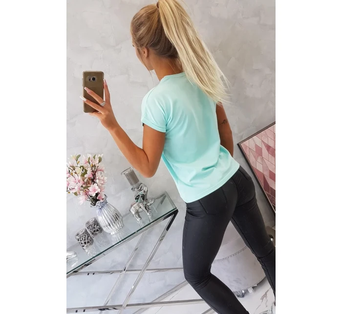 Nakupovanie je moja kardio mätová blúzka