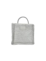 Torebka Z Plecionką Big Star NN574115 Biała