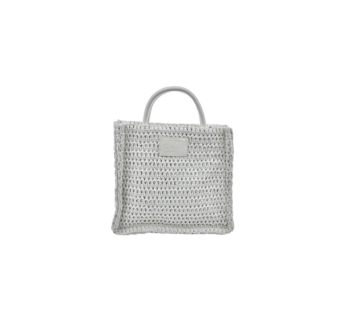Torebka Z Plecionką Big Star NN574115 Biała