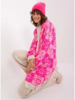 Czapka AT CZ model 19011947 ciemny różowy - FPrice Czapka AT CZ model 19011947 ciemny różowy - FPrice