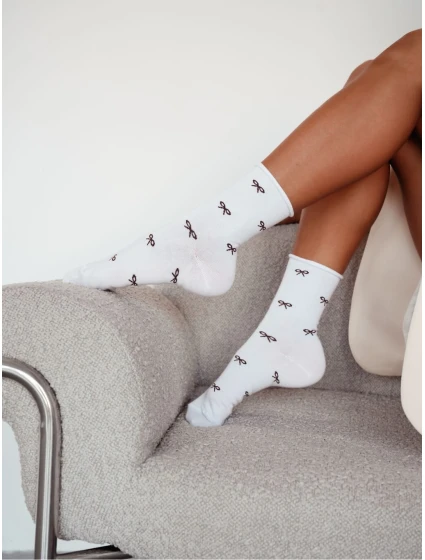 Milena ponožky 0200-209 Malé mašle 37-41