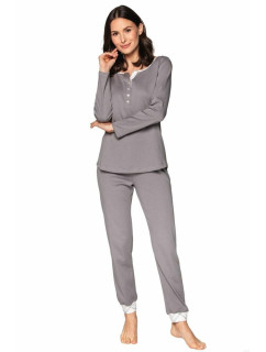 Luxusní dámské pyžamo model 16167173 šedé - Cana