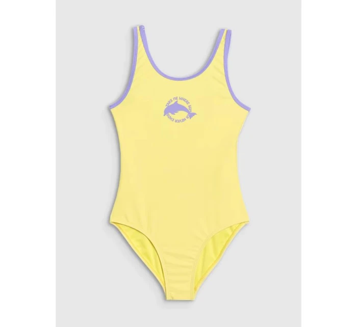 Dievčenské jednodielne plavky 4F 4FJRSS25USWSF110-71N