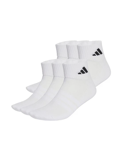 Ponožky adidas Cushioned Essentials Ankle, 6 párov, biele, KE5495 Ponožky adidas Cushioned Essentials Ankle, 6 párov, biele, KE5495