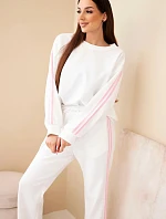 Dámsky viskózový maslový set s tienidlami ecru