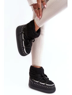 Dámské zateplené zimní sněhule černé model 21637510 - Boto