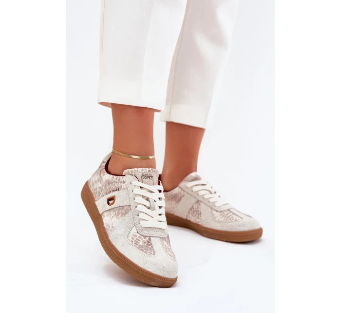 Dámské tenisky  Just Dare  vzor Béžové model 21703414 - Daniel Lopez Just Dare