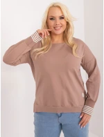 Bluzka RV BZ model 19755190 ciemny bezowy - FPrice Bluzka RV BZ model 19755190 ciemny bezowy - FPrice