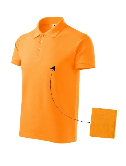 Bavlnené polo tričko tangerine orange Bavlnené polo tričko tangerine orange