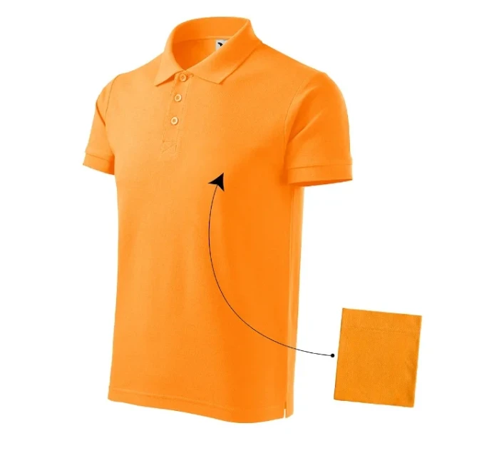 Bavlnené polo tričko tangerine orange Bavlnené polo tričko tangerine orange