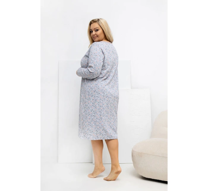 Nadmerné veľkosti Nočná košeľa model 223307 Forever Pink