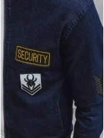 Pánska čierna bunda FashionStreet TX4108