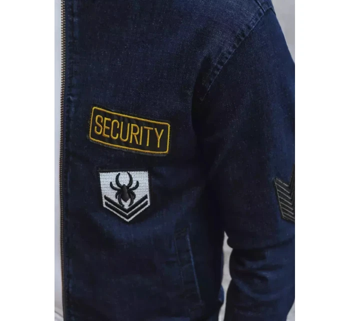 Pánska čierna bunda FashionStreet TX4108