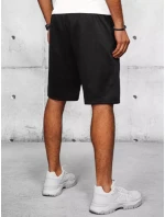 Pánské černé teplákové kraťasy Dstreet model 21968485 - FashionStreet Pánské černé teplákové kraťasy Dstreet model 21968485 - FashionStreet
