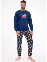 Cornette pyžamo 115/290 Teddy 2 dĺžka/r Vianoce S-2XL pánske