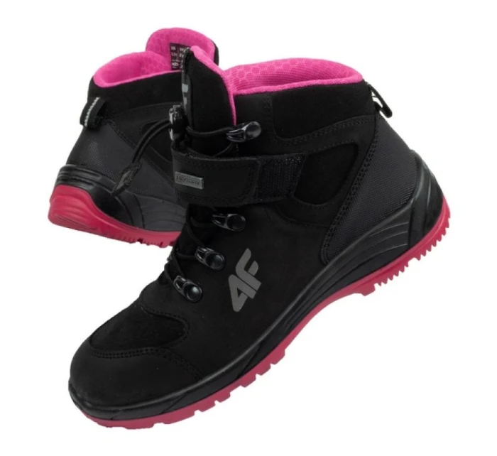 Detská treková obuv HJZ21-JOBMW251 black - 4F Detská treková obuv HJZ21-JOBMW251 black - 4F