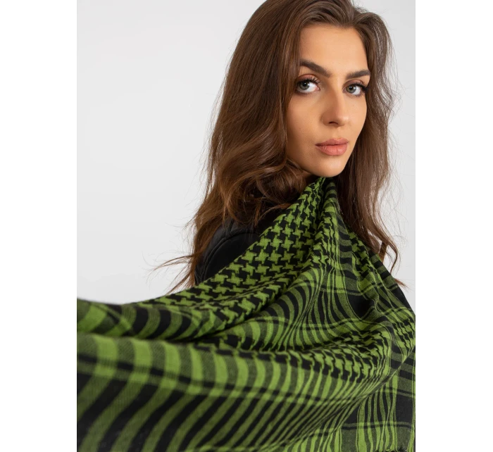 Šatka AT CH ARAFAT.37 čierny a zelený