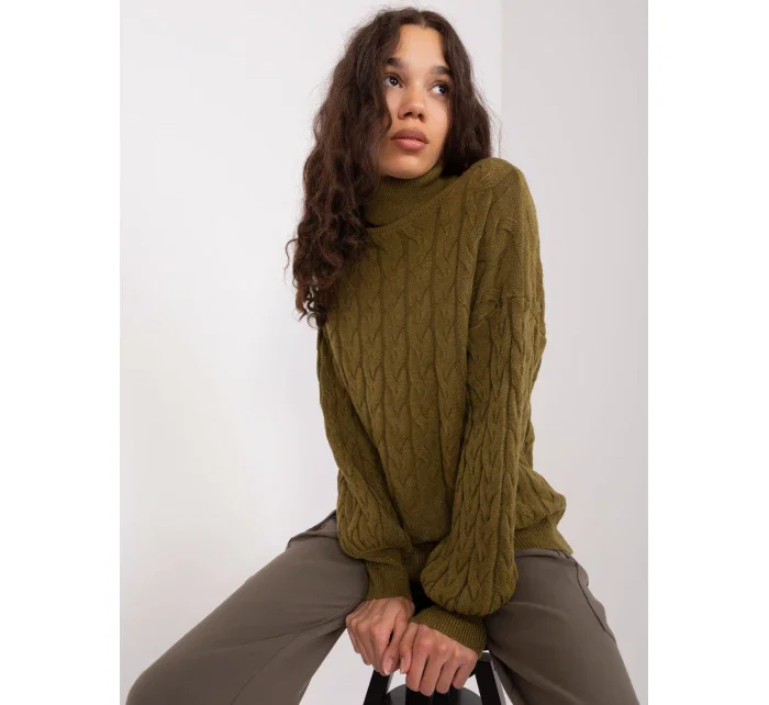 Sweter AT SW model 19018702 khaki - FPrice