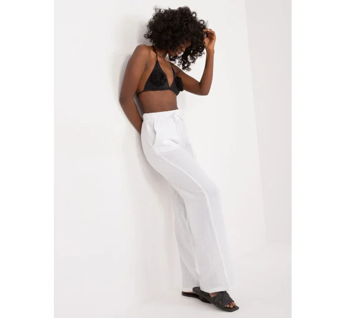 Nohavice D70032M62242A1 biela Nohavice D70032M62242A1 biela