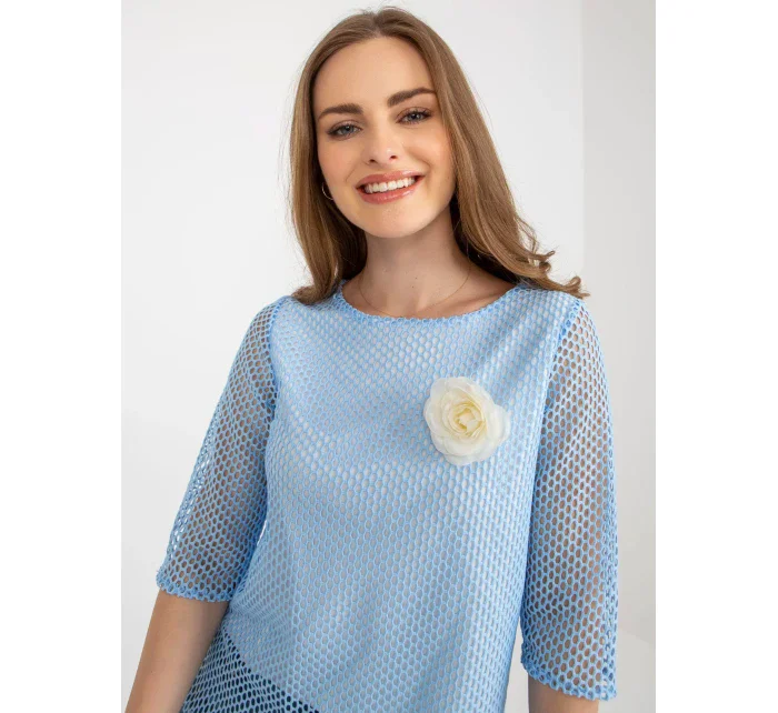 Blúzka LK BZ 506642.94 svetlo modrá
