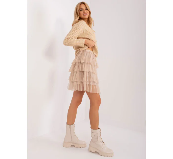 Sukně TW SD BI 0517.84 velbloudí