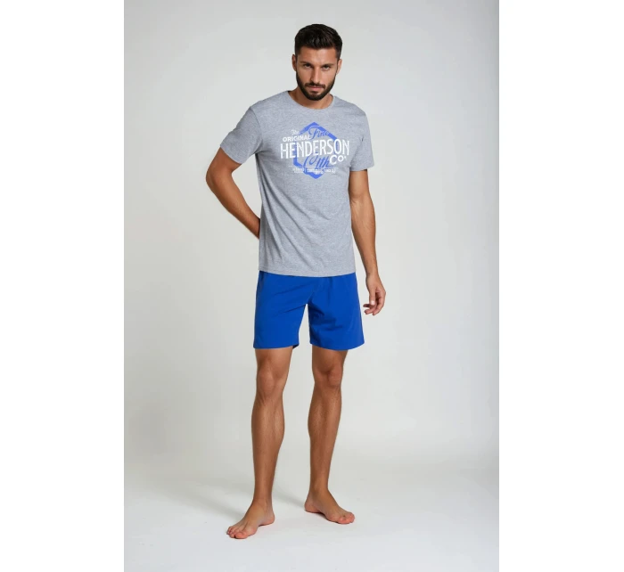 Pyžamo Lars 38869-90X Šedomodrá - Henderson