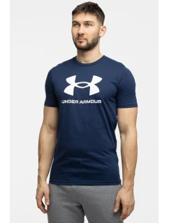 Pánske tričko 1382883 408 Tmavomodrý vzor - Under Armour