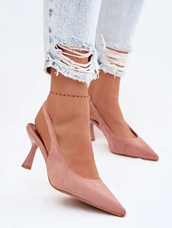 Sandále na podpätku model 226919 Vykročte štýlovo