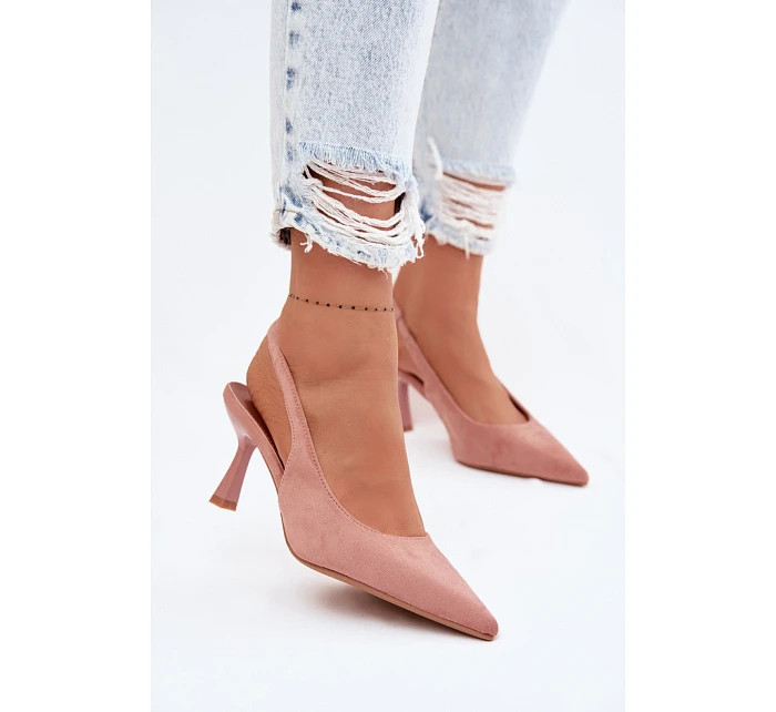 Sandále na podpätku model 226919 Vykročte štýlovo