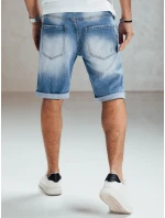Pánske modré džínsové šortky FashionStreet SX2560 Pánske modré džínsové šortky FashionStreet SX2560