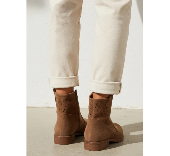 Botki damskie coffee Dstreet model 21998262 - FashionStreet