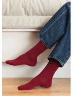 Dámské žebrované ponožky model 16327067 Merino - Steven Dámské žebrované ponožky model 16327067 Merino - Steven